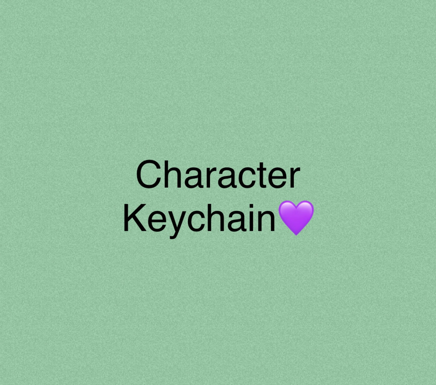 Character KeyChain